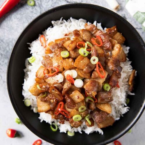ThinSliced Pork Belly Stir Fry Billi