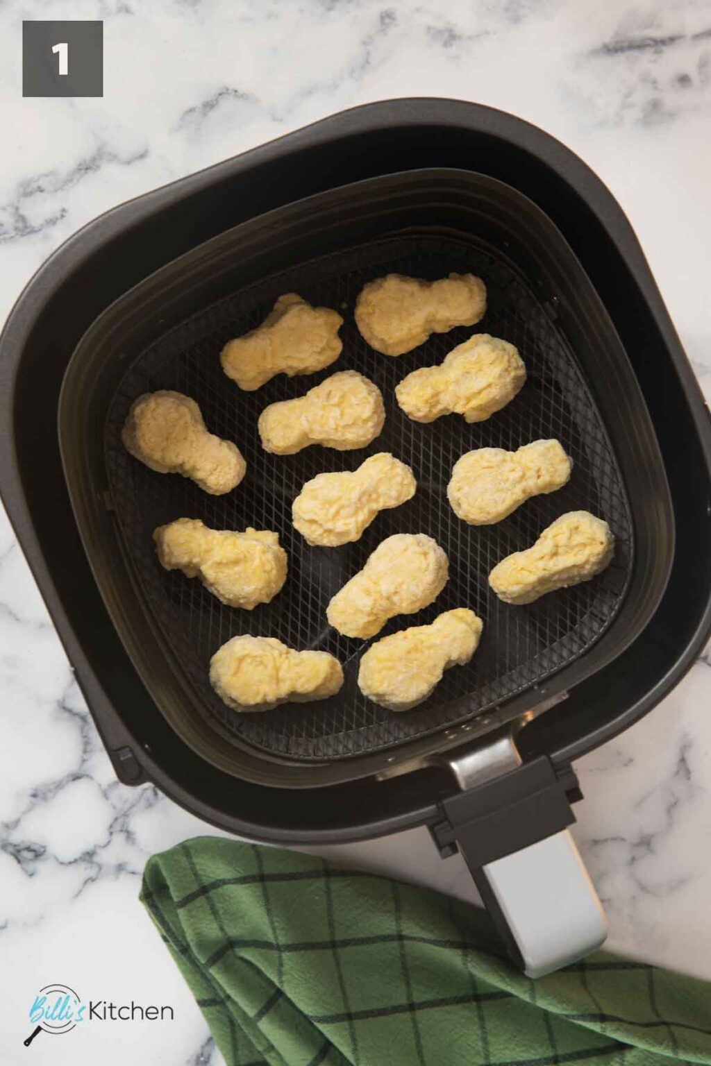 Air Fryer Frozen Chicken Nuggets Billi's Kitchen